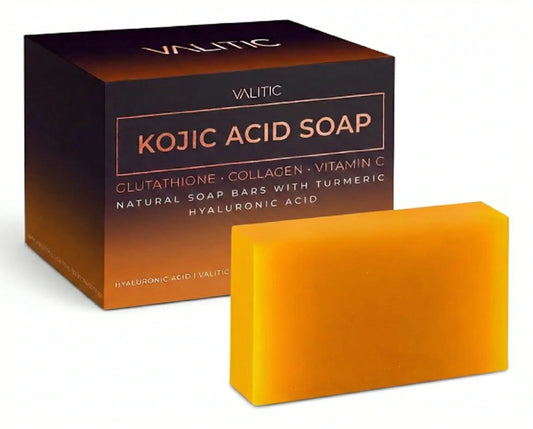 Jabon Aclarante de acido kojico & curcuma